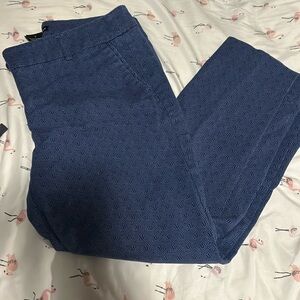 Hilary Radley Blue Printed Capri Pants - 2